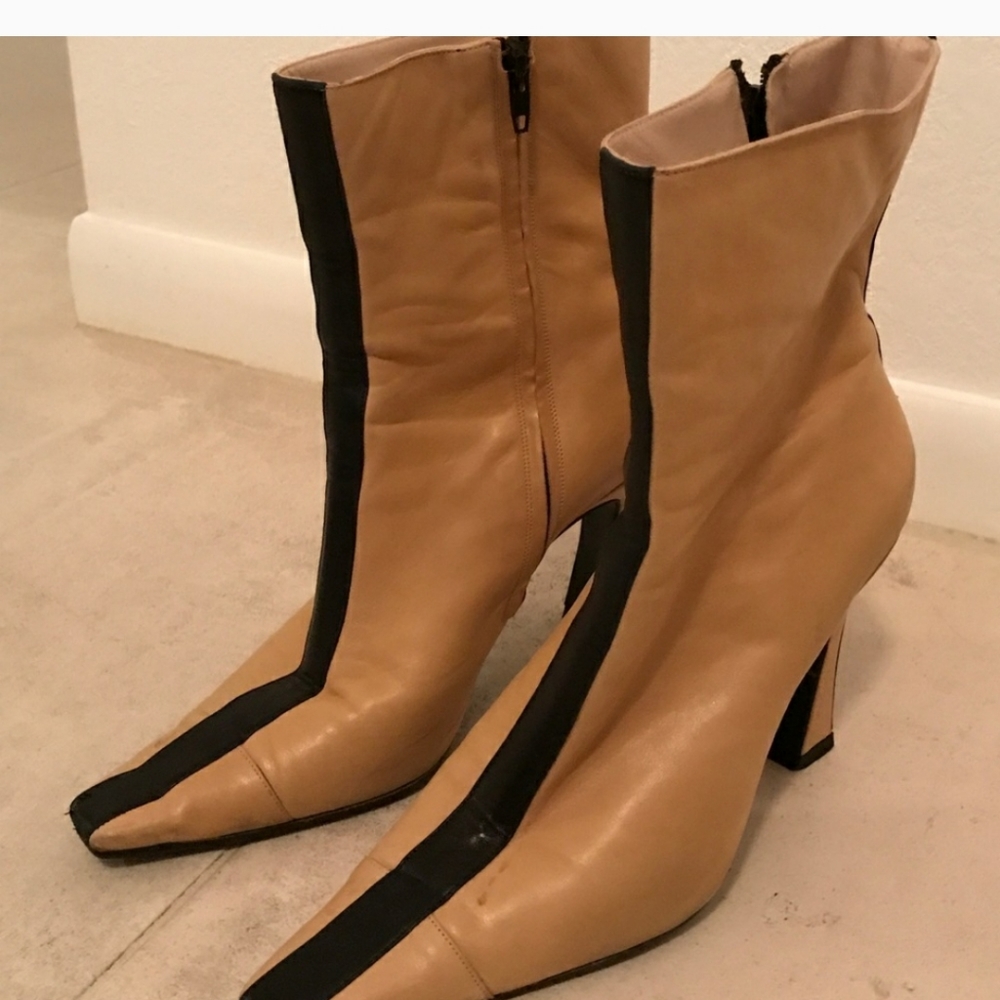 Chanel boots re posh